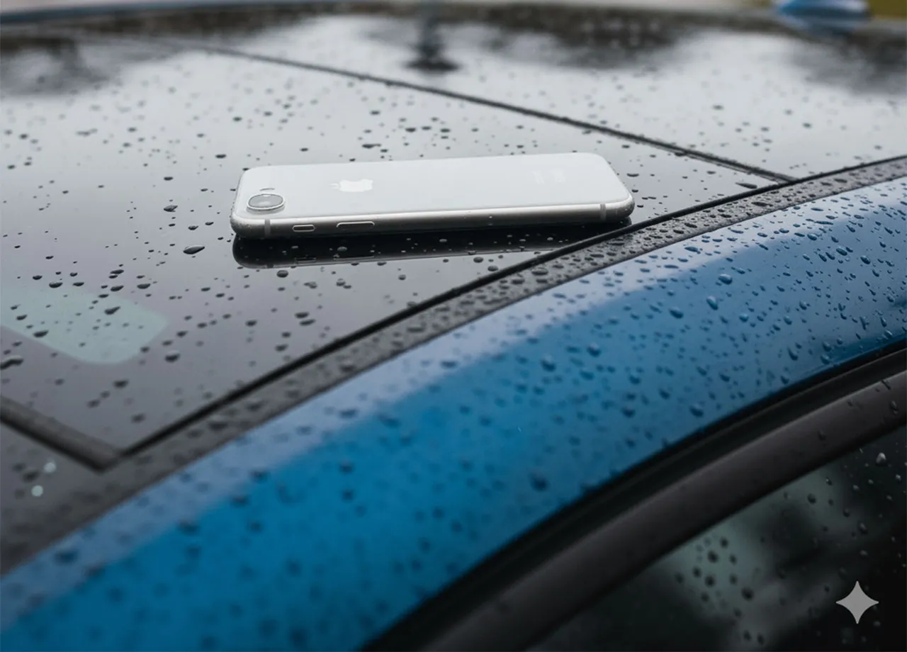 Kostspielige Schusseligkeit: Vergessenes Handy auf dem Autodach sorgt für teuren Rettungseinsatz