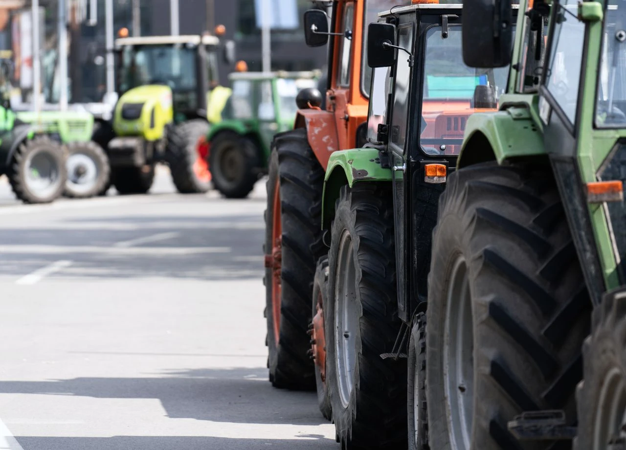 „Trekker-Invasion“ läutet bundesweite Protestwoche ein