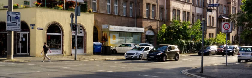 Bußgeldbescheid nach Spurwechsel vor roter Ampel