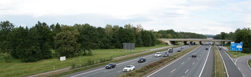 Die Nummern der Autobahnen