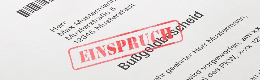 So können Sie sich gegen einen Bußgeldbescheid wehren