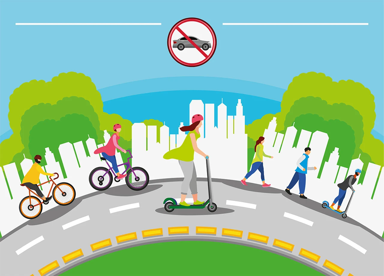 Hessische Kommunen blockieren Autos für den Klimaschutz