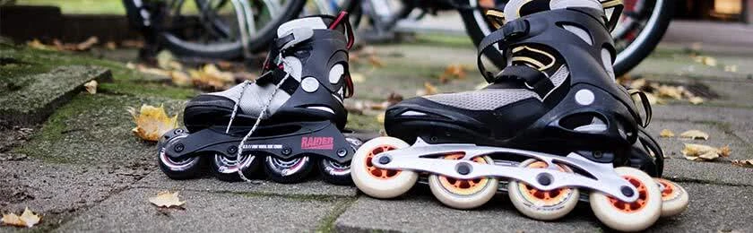 Inliner oder Skateboard im Straßenverkehr