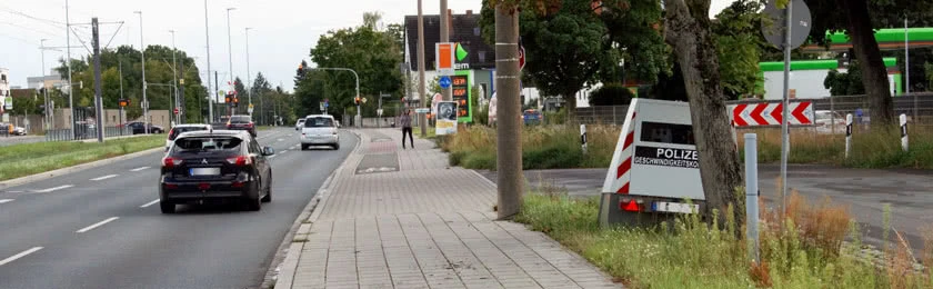 Mehr Blitzer-Anhänger für Brandenburg